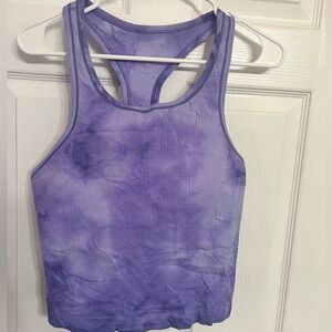 Ebb to Street Cropped Racerback Tank